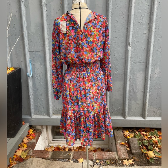 J. Crew Glendale Dress Old Floral, BNWT, size Large - Picture 7 of 16